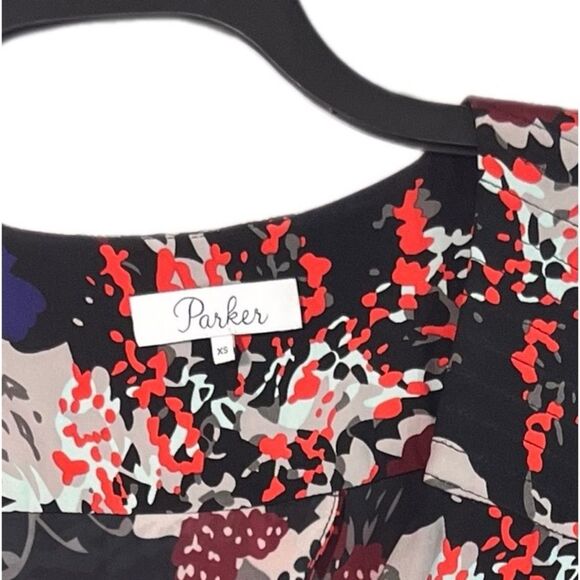 Parker SILK LONG BELL sleeve romper XS - Picture 10 of 10